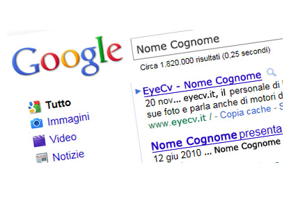 Personalizza l'URL del tuo EyeCv Personalizza l'URL del tuo EyeCv
